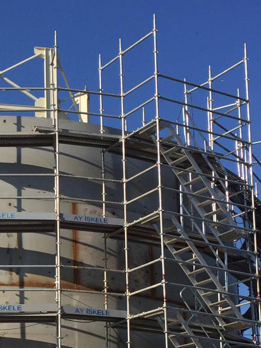 kiralık iskele sistemleri, ay iskele